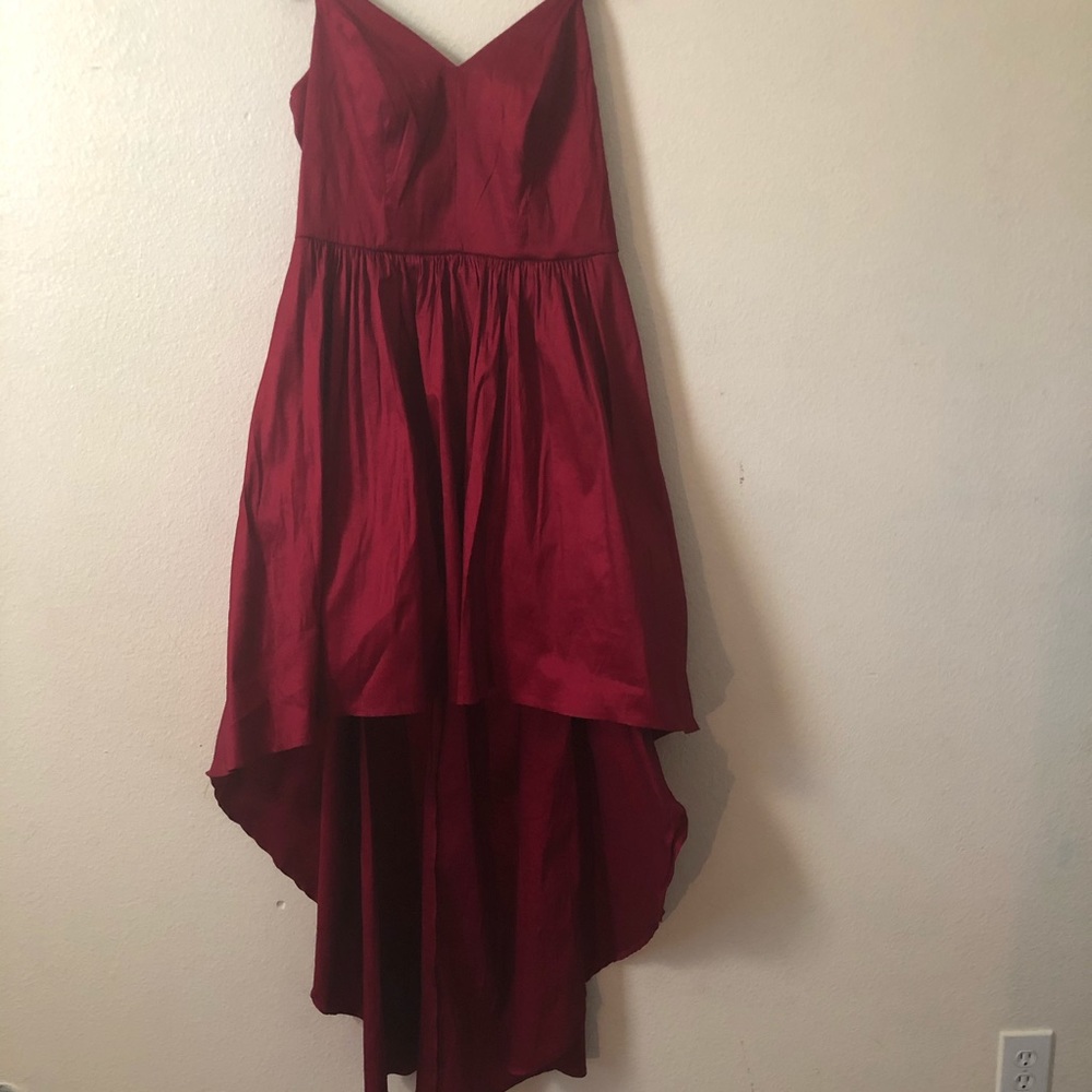 Beautiful red  red cocktail dress.